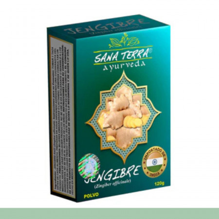 PVO. SANA TERRA® JENGIBRE CJA.120g Clave:7142