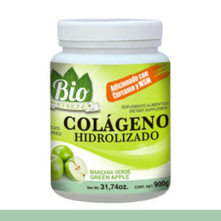 PVO. BIO HERBONE® COLAGENO H. VEG. MANZANA VERDE FCO.900g Clave:7320