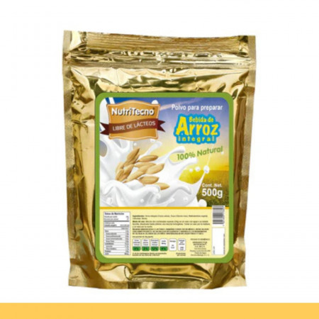 PVO. NUTRATECNO® BEBIDA DE ARROZ BSA.500g Clave:7330