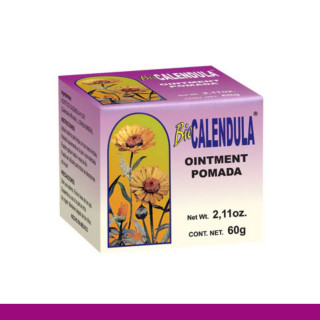POMADA BIOCALENDULA® AC. FLOR DE CALENDULA POM.60g Clave:7514