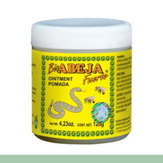 POMADA BIOABEJA FUERTE® YERBA DE LA VIBORA, AJALTE Y ALCF. POM.120g Clave:7535