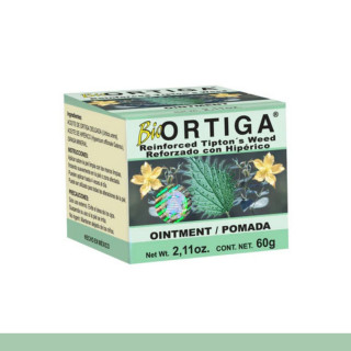 POMADA BIOORTIGA® ORTIGA REFORZADO CON HIPERICO POM.60g Clave:7546