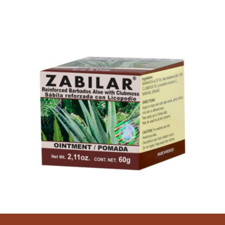 POMADA ZABILAR® SABILA REFORZADA CON LICOPODIO POM.60g Clave:7547