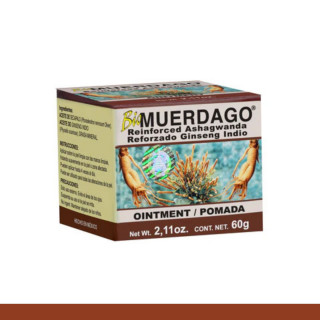 POMADA BIOMUERDAGO® SECAPALO Y GINSENG INDIO POM.60g Clave:7550