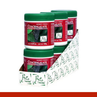 POMADA BIOVERDE® CUACHALALATE SIXPACK 6x120g Clave:7562