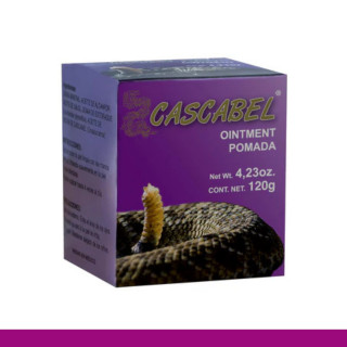 POMADA CASCABEL® SALOL, ESTORAQUE, VIBORA DE CAS. CJA.POM.120g Clave:7568