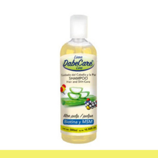 SHAMPOO M. DABECARE® ALOE VERA, BIOTINA Y MSM BOT.500ml Clave:8003
