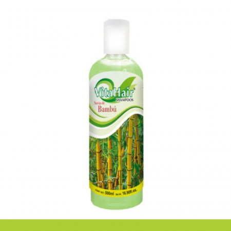 SHAMPOO M. VITAHAIR® SAVIA DE BAMBU BOT.500ml Clave:8012