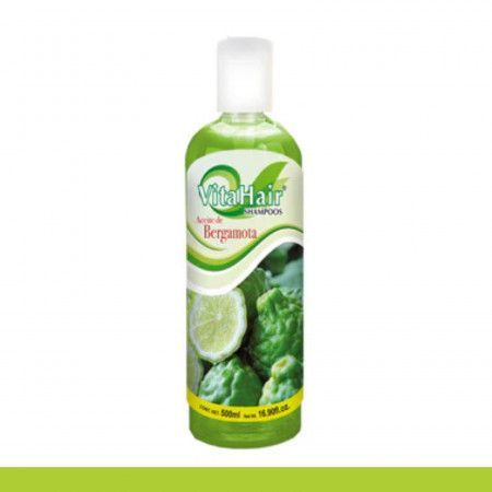 SHAMPOO M. VITAHAIR® ACEITE DE BERGAMOTA BOT.500ml Clave:8015