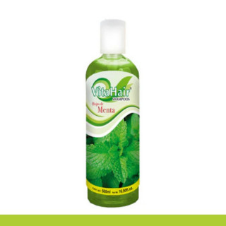 SHAMPOO M. VITAHAIR® HOJAS DE MENTA BOT.500ml Clave:8016