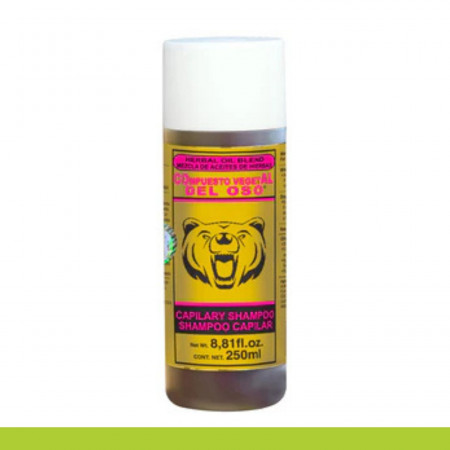SHAMPOO M. COMPUESTO VEGETAL DEL OSO® AC. DE HIERBAS BOT.250ml Clave:8033