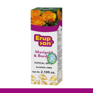 SPRAY TOP. ERUPSAN® CALENDULA Y BARDANA CJA.FCO.60ml Clave:8207
