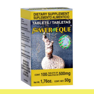 TABS. BIOWEREQUE® RAIZ DE HANTYAX CJA.FCO.100pz Clave:8506