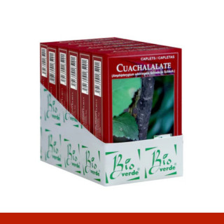 CAPLTS. BIOVERDE® CUACHALALATE SIXPACK 6x60pz Clave:8520