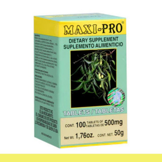 TABS. MAXIPRO FORTE® NEEM COMPUESTO CJA.FCO.100pz Clave:8529