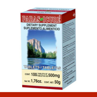 TABS. PARASICURE® CHAPARRO AMARGOSO COMPUESTO CJA.FCO.100pz Clave:8531