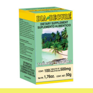 TABS. DIABECURE® TRONADORA COMPUESTA CJA.FCO.100pz Clave:8532