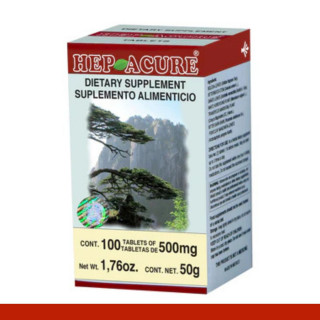 TABS. HEPACURE® CUASIA COMPUESTA CJA.FCO.100pz Clave:8533