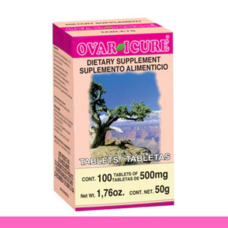 TABS. OVARICURE® MILENRAMA COMPUESTA CJA.FCO.100pz Clave:8535