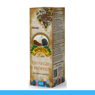 JARABE BRONQUITEC® AJO NEGRO Y PROPOLIS CJA.FCO.250ml Clave:3611
