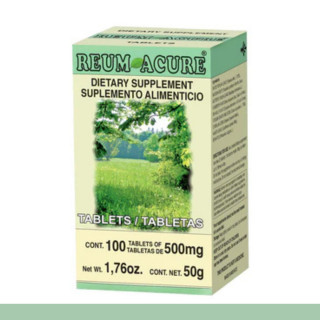 TABS. REUMACURE® ABEDUL BLANCO COMPUESTO CJA.FCO.100pz Clave:8545