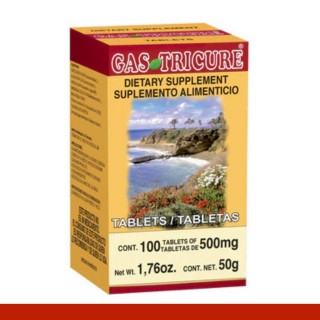 TABS. GASTRICURE® CUACHALALATE COMPUESTO CJA.FCO.100pz Clave:8546