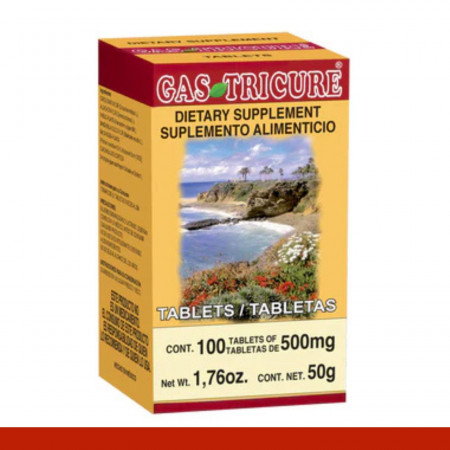 TABS. GASTRICURE® CUACHALALATE COMPUESTO CJA.FCO.100pz Clave:8546