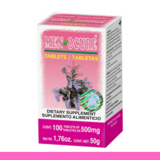 TABS. MENOCURE® TREBOL ROJO COMPUESTO CJA.FCO.100pz Clave:8550