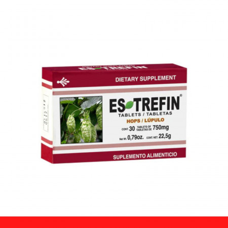 TABS. ESTREFIN® LUPULO CJA.30pz Clave:8579