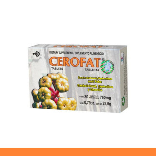 TABS. CEROFAT® FITOLACA COMPUESTA CJA.30pz Clave:8592