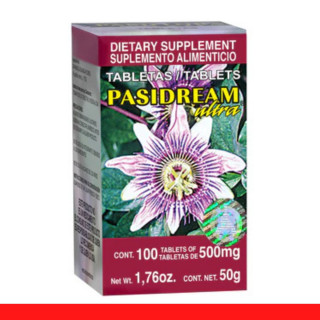 TABS. PASIDREAM ULTRA® GRANADILLA BLANCA CJA.FCO.100pz Clave:8624