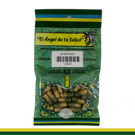 CAPS.D. LECITINA DE SOYA  BSA.60pz Clave:2444