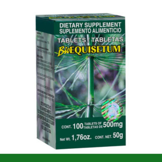 TABS. BIOEQUISETUM® EQUISETO CJA.FCO.100pz Clave:8630