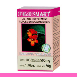 TABS. FEMISMART® TLANCHICHINOLE COMPUESTO CJA.FCO.100pz Clave:8633