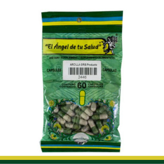 CAPS.D. ARCILLA GRIS  BSA.60pz Clave:2446