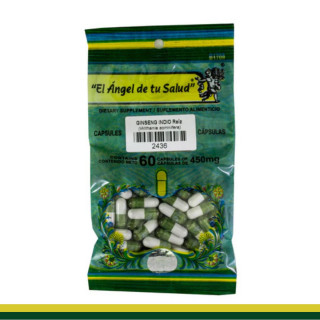 CAPS.D. GINSENG INDIO Raíz BSA.60pz Clave:2436