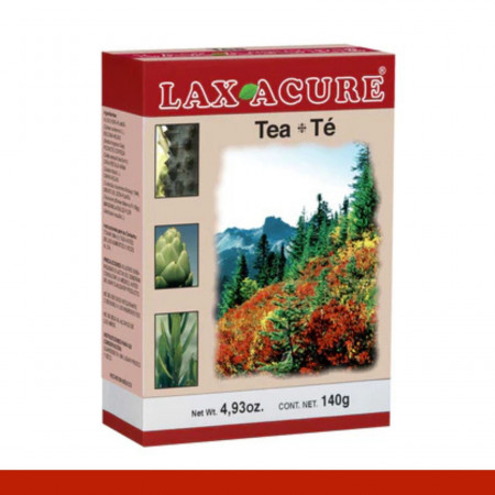 TE GNL. LAXACURE® CAÑA FISTULA COMPUESTA CJA.140g Clave:9008