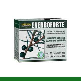 TE SOL. ENEBROFORTE® BAYAS DE ENEBRO CJA.36pz Clave:9027