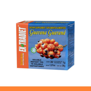 TE SOL. EXTRADIET® SEMILLAS DE GUARANA CJA.36pz Clave:9032
