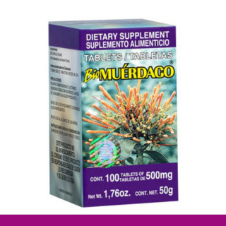 TABS. BIOMUERDAGO® HOJAS DE SECAPALO CJA.FCO.100pz Clave:8647