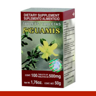 TABS. BIOGUAMIS® GUAMIS CJA.FCO.100pz Clave:8653