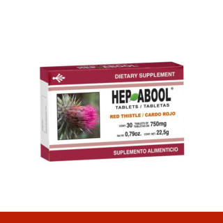 TABS. HEPABOOL® CARDO ROJO CJA.30pz Clave:8679