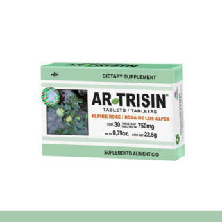 TABS. ARTRISIN® ROSA DE LOS ALPES CJA.30pz Clave:8680