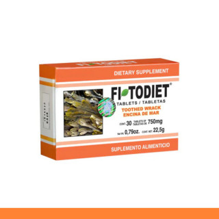 TABS. FITODIET® ENCINA DE MAR CJA.30pz Clave:8685