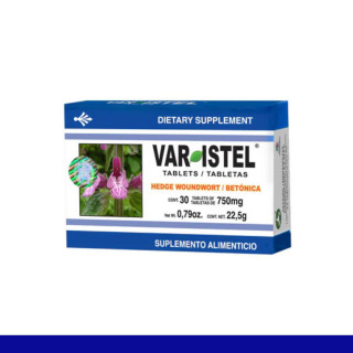 TABS. VARISTEL® BETONICA CJA.30pz Clave:8688
