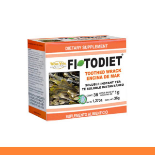 TE SOL. FITODIET® ENCINA DE MAR CJA.36pz Clave:9073