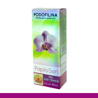 GEL PAPILOSAN® PODOFILINA CJA.TUBO 50ml Clave:3173