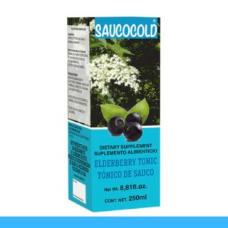 TONICO SAUCOCOLD® SAUCOCOLD CJA.FCO.250ml Clave:5417