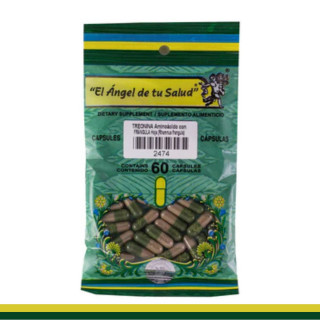 CAPS.D. FRANGULA Hoja  con TREONINA BSA.60pz Clave:2474