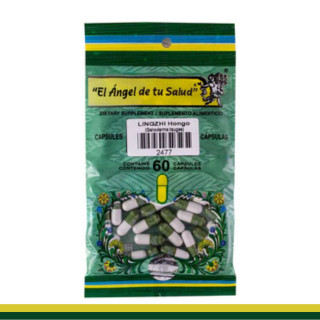 CAPS.D. LINGZHI Hongo BSA.60pz Clave:2477